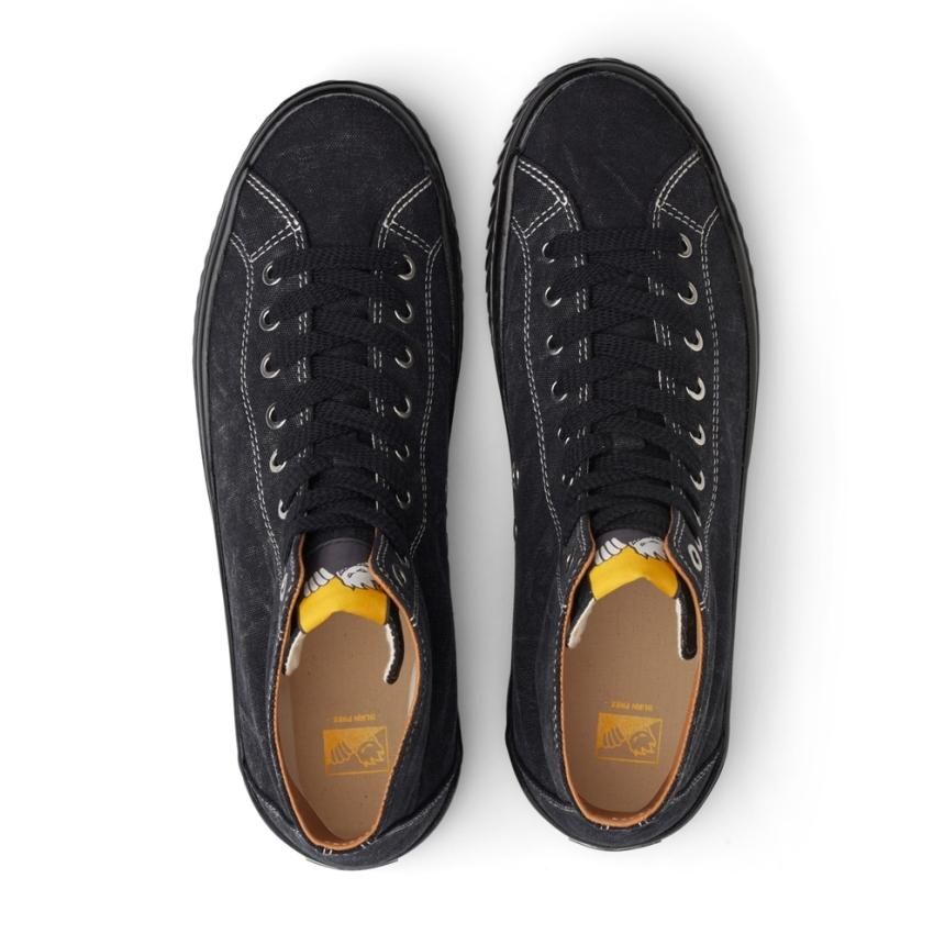 LRAB X SPITFIRE VM003 Canvas Hi / WASHED BLACK (ラスト