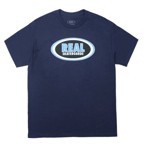 <img class='new_mark_img1' src='https://img.shop-pro.jp/img/new/icons5.gif' style='border:none;display:inline;margin:0px;padding:0px;width:auto;' />REAL OVAL TEE / NAVY (ꥢ T)