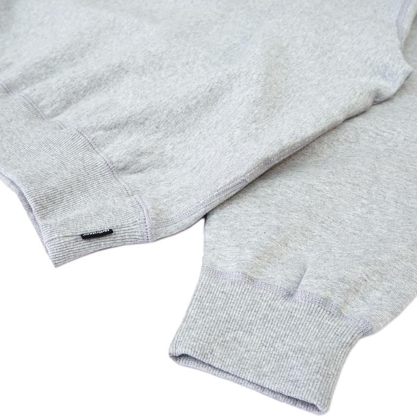 HELLRAZOR EMB CREWNECK / HEATHER GREY (ヘルレイザー クルーネックスウェット)