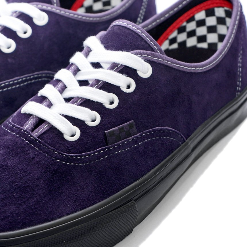 VANS SKATE AUTHENTIC / PIG SUEDE DARKPURPLE（バンズ/ヴァンズ