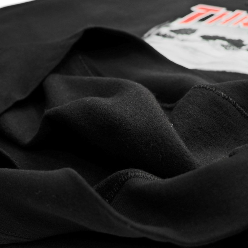 THRASHER JAKE DISH HOODIE/ BLACK（スラッシャー パーカー/スウェット