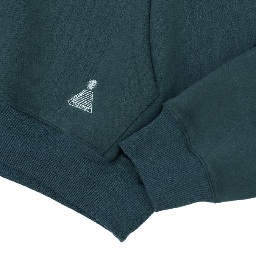 THEORIES SCRIBBLE SPORT PULLOVER HOODIE / PETROL BLUE（セオリーズ