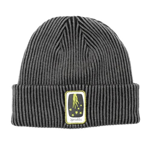 <img class='new_mark_img1' src='https://img.shop-pro.jp/img/new/icons5.gif' style='border:none;display:inline;margin:0px;padding:0px;width:auto;' />SPRINKLES SF KNIT BEANIE / BLACK GREY  (ץ󥯥 ӡˡ)
