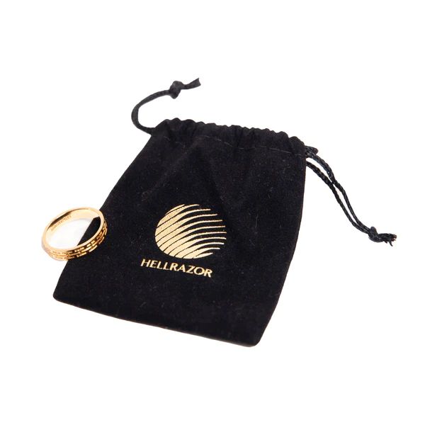 HELLRAZOR H CHAIN RING / BRASS GOLD PLATED (ヘルレイザー 指輪 