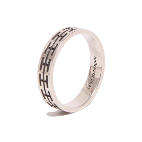 HELLRAZOR H CHAIN RING / STERLING SILVER (ヘルレイザー 指輪/リング