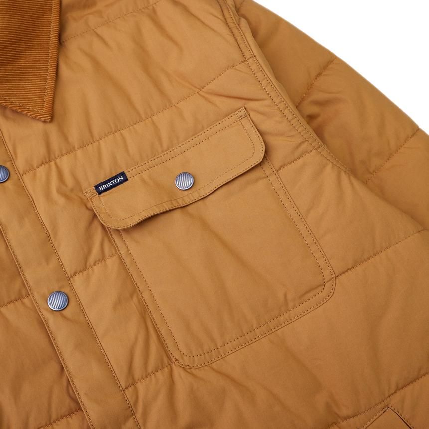 BRIXTON CASS JACKET / GOLDEN BROWN (ブリクストン