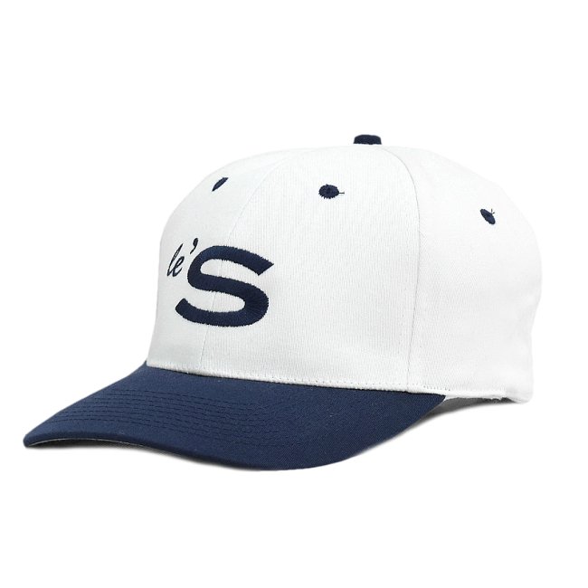 HORRIBLE'S LE'S FITTED 2TONE 6PANEL CAP / WHITE/NAVY (ホリブルズ 6パネルキャップ)