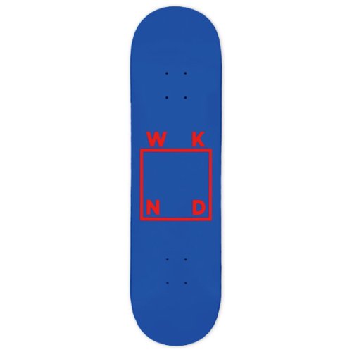 <img class='new_mark_img1' src='https://img.shop-pro.jp/img/new/icons5.gif' style='border:none;display:inline;margin:0px;padding:0px;width:auto;' />WKND LOGO TEAM DECK (ROYAL/RED) / 7.75（ウィークエンド スケートデッキ）　