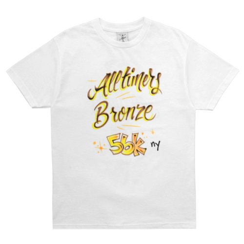 <img class='new_mark_img1' src='https://img.shop-pro.jp/img/new/icons5.gif' style='border:none;display:inline;margin:0px;padding:0px;width:auto;' />ALLTIMERS  BRONZE 56K LOUNGE TEE / WHITE (륿ޡ T)