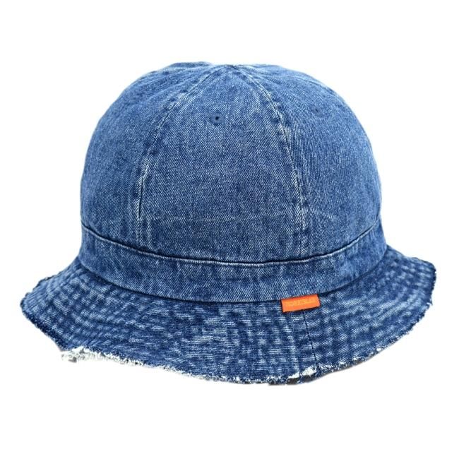 HORRIBLE'S CRUSHED DENIM BALL HAT / INDIGO DENIM (ホリブルズ バケットハット)