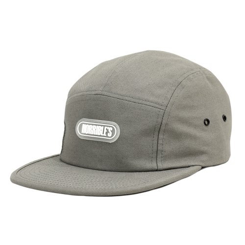 <img class='new_mark_img1' src='https://img.shop-pro.jp/img/new/icons5.gif' style='border:none;display:inline;margin:0px;padding:0px;width:auto;' />HORRIBLE'S RUBBER PATCH 5PANEL CAMP CAP / GREY (ۥ֥륺 ץå)