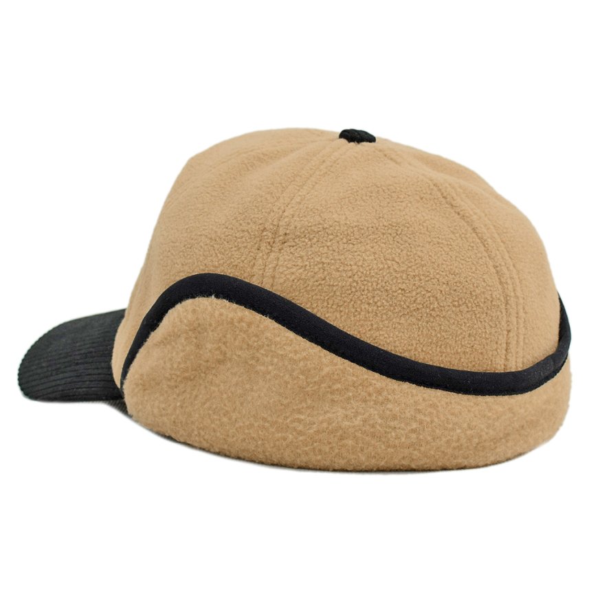 HORRIBLE'S NOME EAR FLAP FLEECE CAP / SAND/BLACK (ホリブルズ フリースキャップ) -  HORRIBLE'S PROJECT｜HORRIBLE'S｜SAYHELLO | HELLRAZOR | Dime MTL | QUASI |  HOTEL BLUE 