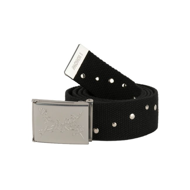 Dime STUDDED HEADBANGER BELT / BLACK (ダイム ベルト) - HORRIBLE'S 