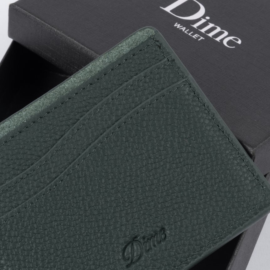Dime STUDDED BIFOLD WALLET / FOREST (ダイム ウォレット) - HORRIBLE'S  PROJECT｜HORRIBLE'S｜SAYHELLO | HELLRAZOR | Dime MTL | QUASI | HOTEL BLUE |  GX1000 | 