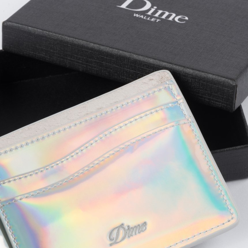 Dime STUDDED BIFOLD WALLET / HOLOGRAPHIC (ダイム ウォレット) - HORRIBLE'S  PROJECT｜HORRIBLE'S｜SAYHELLO | HELLRAZOR | Dime MTL | QUASI | HOTEL BLUE |  GX1000 | 