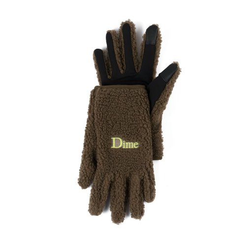 <img class='new_mark_img1' src='https://img.shop-pro.jp/img/new/icons5.gif' style='border:none;display:inline;margin:0px;padding:0px;width:auto;' />Dime CLASSIC POLAR FLEECE GLOVES / MILITARY BROWN ( /)