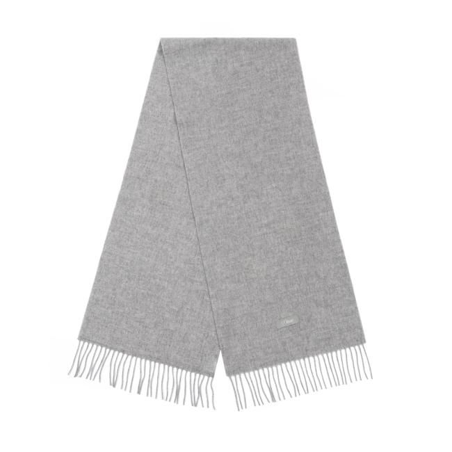 Dime CASHMERE SCARF / LIGHT GRAY (ダイム マフラー/スカーフ Dime CASHMERE SCARF / LIGHT GRAY (ダイム マフラー/スカーフ