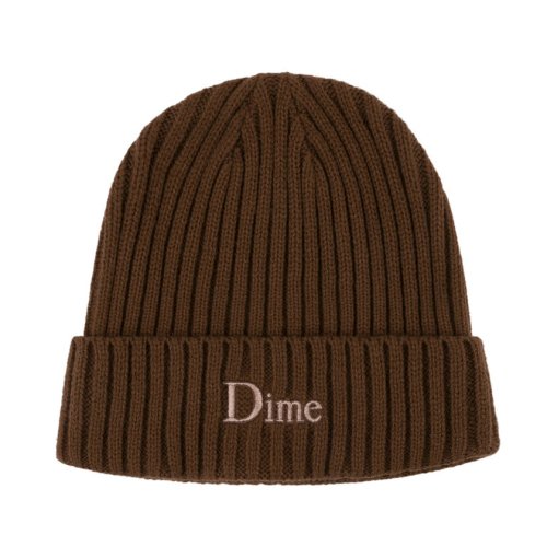 Dime CLASSIC FOLD BEANIE / BROWN (ダイム ニットキャップ/ビーニー 