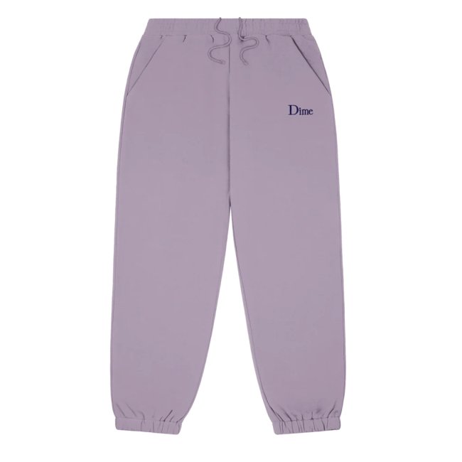 DIME CLASSIC SMALL LOGO SWEATPANTS / PLUM GRAY (ダイム スウェット