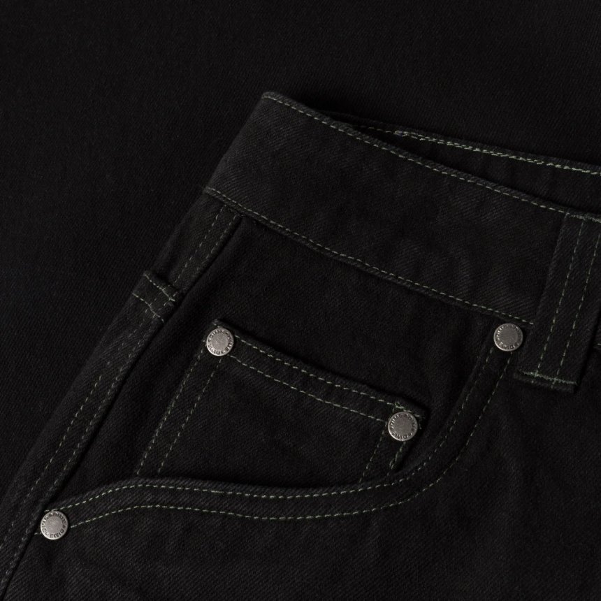 Dime Classic Baggy Denim Pants / BLACK (ダイム デニムパンツ 