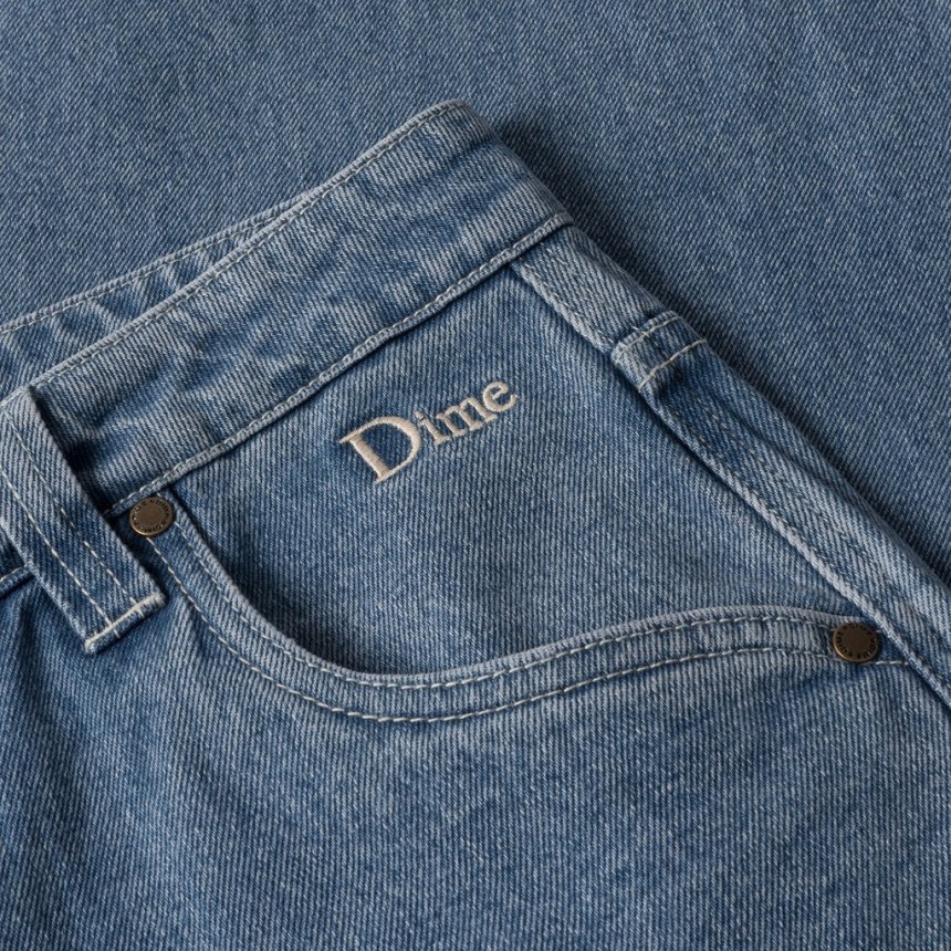 Dime Classic Baggy Denim Pants / BLUE WASHED (ダイム デニムパンツ 