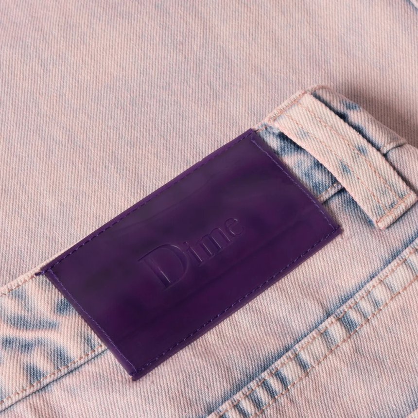 Dime Classic Baggy Denim Pants / OVERDYED PINK (ダイム デニム