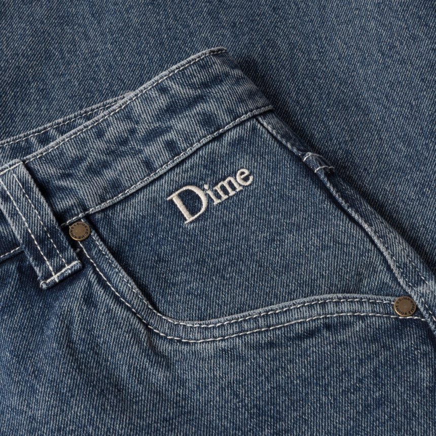Dime CLASSIC RELAXED DENIM PANTS / STONE WASHED (ダイム デニム ...