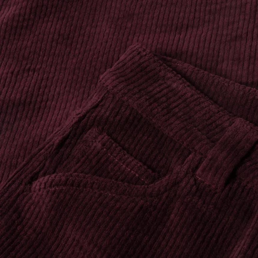Dime RELAXED CARGO CORD PANTS / BURGUNDY (ダイム ナイロン