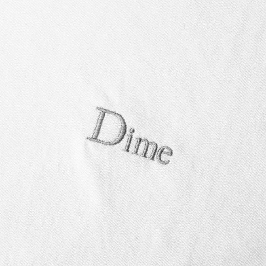 Dime Classic Small Logo T-Shirt / WHITE (ダイム Tシャツ / 半袖 
