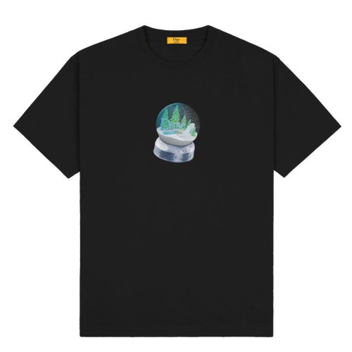 <img class='new_mark_img1' src='https://img.shop-pro.jp/img/new/icons5.gif' style='border:none;display:inline;margin:0px;padding:0px;width:auto;' />Dime SNOW GLOBE T-Shirt / BLACK ( T / Ⱦµ)