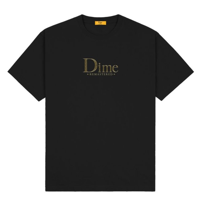 Dime CLASSIC REMASTERED T-Shirt / BLACK (ダイム Tシャツ / 半袖 