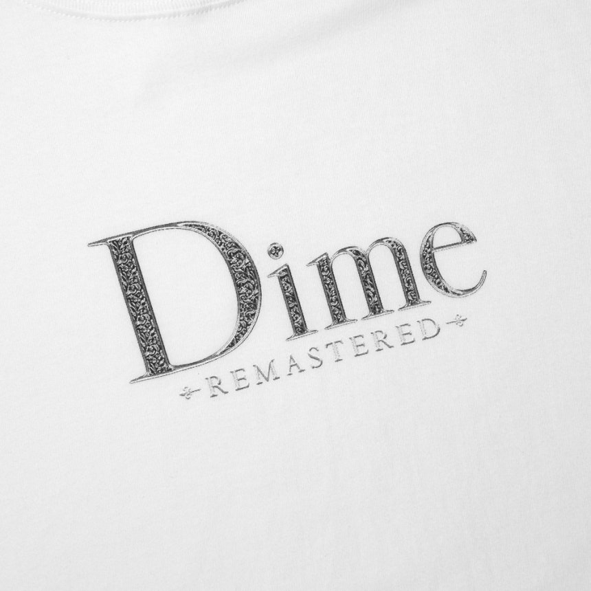 Dime CLASSIC REMASTERED T-Shirt / WHITE (ダイム Tシャツ / 半袖