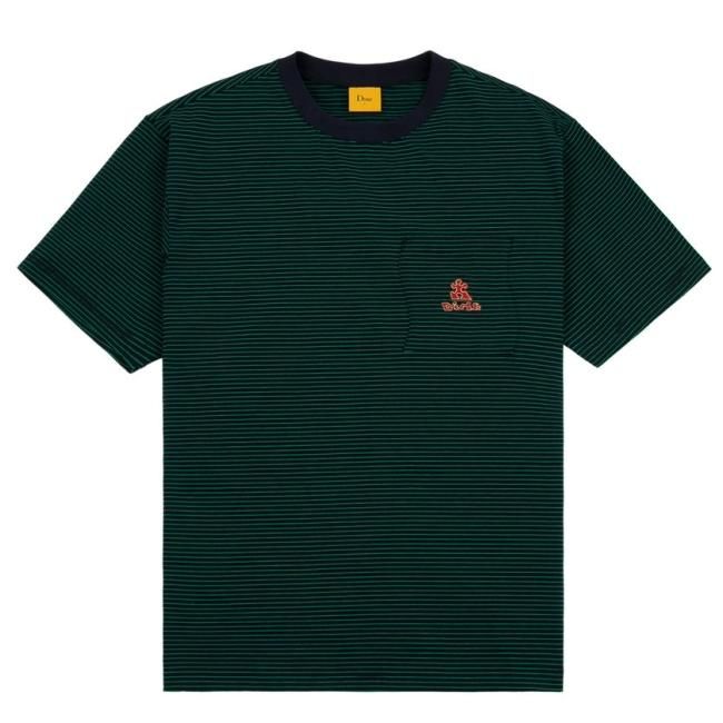 Dime STRIPED POCKET T-SHIRT / GREEN (ダイム Tシャツ / 半袖) - HORRIBLE'S  PROJECT｜HORRIBLE'S｜SAYHELLO | HELLRAZOR | Dime MTL | QUASI | HOTEL BLUE |  GX1000 | 