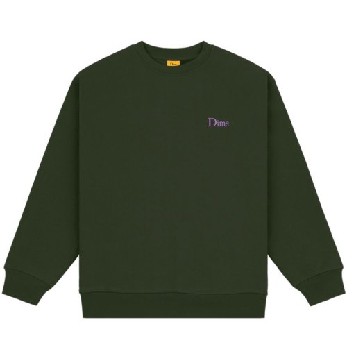 <img class='new_mark_img1' src='https://img.shop-pro.jp/img/new/icons5.gif' style='border:none;display:inline;margin:0px;padding:0px;width:auto;' />Dime Classic Small Logo Crewneck / FOREST GREEN ( 롼ͥå / å)