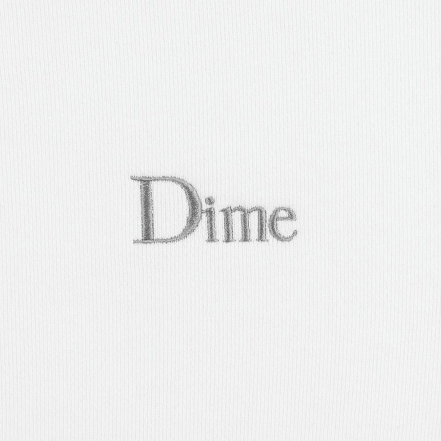 Dime Classic Small Logo Crewneck / HEATHER GRAY (ダイム クルー