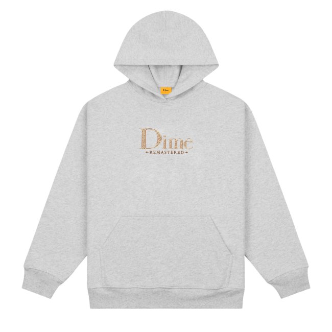 Dime CLASSIC REMASTERED HOODIE / HEATHER GRAY (ダイム パーカー 
