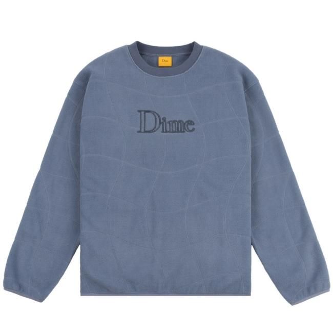 品良く着こなすため Dime (ダイム BLUE STONE / CREWNECK POLAR WAVE CLASSIC トップス