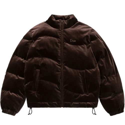<img class='new_mark_img1' src='https://img.shop-pro.jp/img/new/icons5.gif' style='border:none;display:inline;margin:0px;padding:0px;width:auto;' />Dime VELVET QUILTED PUFFER / ESPRESSO ( ʥ󥸥㥱å)