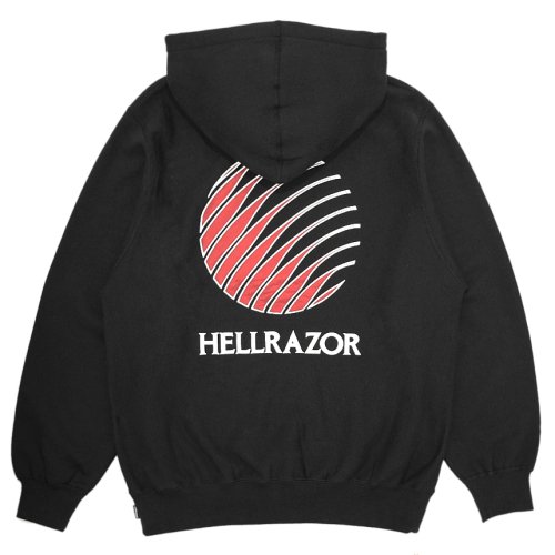 <img class='new_mark_img1' src='https://img.shop-pro.jp/img/new/icons5.gif' style='border:none;display:inline;margin:0px;padding:0px;width:auto;' />HELLRAZOR LOGO EMB PATCH HOODIE / BLACK (ヘルレイザー フーディ—/スウェット)