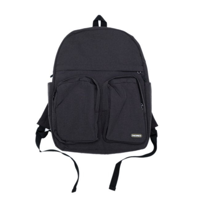 THEORIES RIPSTOP TRAIL BACKPACK / BLACK（セオリーズ バックパック） - HORRIBLE'S  PROJECT｜HORRIBLE'S｜SAYHELLO | HELLRAZOR | Dime MTL | QUASI | HOTEL BLUE |  GX1000 | THEORIES | VANS SKATE | 正規取扱い販売店 | 通販 全国一律送料648円 