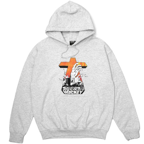 <img class='new_mark_img1' src='https://img.shop-pro.jp/img/new/icons5.gif' style='border:none;display:inline;margin:0px;padding:0px;width:auto;' />HOCKEY DROWNING HOODIE / ASH (ホッキー パーカー/スウェット)