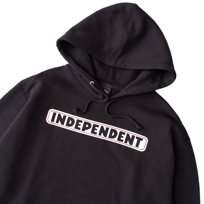 INDEPENDENT BAR LOGO HOODIE / BLACK (インデペンデント フーディ/パーカー)