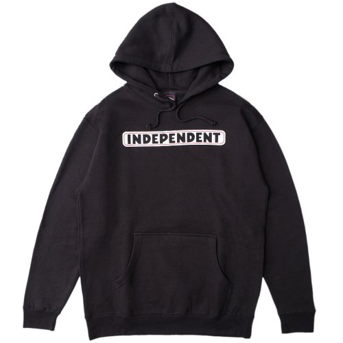 <img class='new_mark_img1' src='https://img.shop-pro.jp/img/new/icons1.gif' style='border:none;display:inline;margin:0px;padding:0px;width:auto;' />INDEPENDENT BAR LOGO HOODIE / BLACK (インデペンデント フーディ/パーカー)