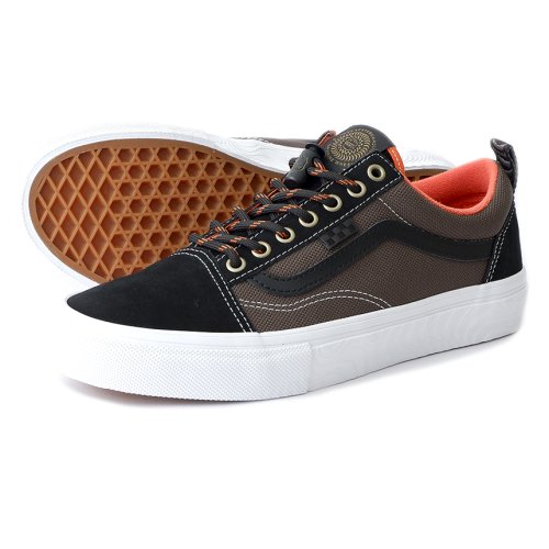 <img class='new_mark_img1' src='https://img.shop-pro.jp/img/new/icons5.gif' style='border:none;display:inline;margin:0px;padding:0px;width:auto;' />VANS SKATE × SPITFIRE OLD SKOOL / BLACK/FLAME（バンズ/ヴァンズ スケート オールドスクール スニーカー）