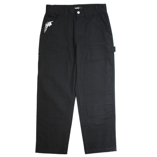 <img class='new_mark_img1' src='https://img.shop-pro.jp/img/new/icons1.gif' style='border:none;display:inline;margin:0px;padding:0px;width:auto;' />THEORIES PIANO TRAP Double Knee Carpenter Pant / BLACK（セオリーズ デニムパンツ）　