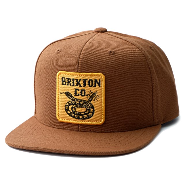 BRIXTON HOMER MP SNAPBACK CAP / SEPIA (ブリクストン スナップバック