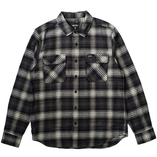 <img class='new_mark_img1' src='https://img.shop-pro.jp/img/new/icons5.gif' style='border:none;display:inline;margin:0px;padding:0px;width:auto;' />BRIXTON LW ULTRA FLANNEL L/S SHIRT / CHARCOAL/BLACK (ブリクストン 長袖ネルシャツ)