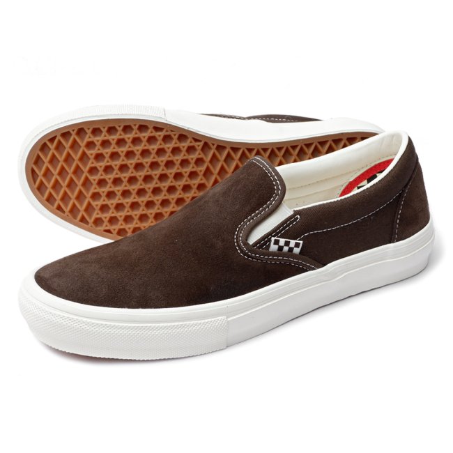 VANS SKATE SLIP-ON / CHOCOLATE BROWN（バンズ/ヴァンズ スケート スリッポン スニーカー） -  HORRIBLE'S PROJECT｜HORRIBLE'S｜SAYHELLO | HELLRAZOR | Dime MTL | QUASI |  HOTEL BLUE | GX1000 | THEORIES | VANS SKATE | 正規取扱い販売店 