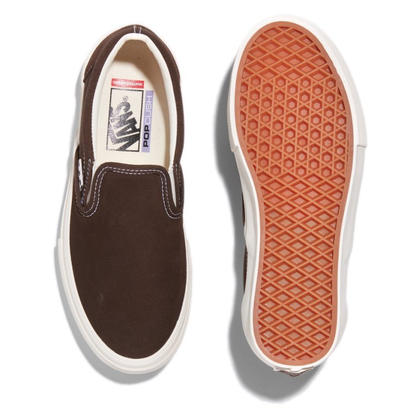 VANS SKATE SLIP-ON / CHOCOLATE BROWN（バンズ/ヴァンズ スケート スリッポン スニーカー） -  HORRIBLE'S PROJECT｜HORRIBLE'S｜SAYHELLO | HELLRAZOR | Dime MTL | QUASI |  HOTEL BLUE | GX1000 | THEORIES | VANS SKATE | 正規取扱い販売店 