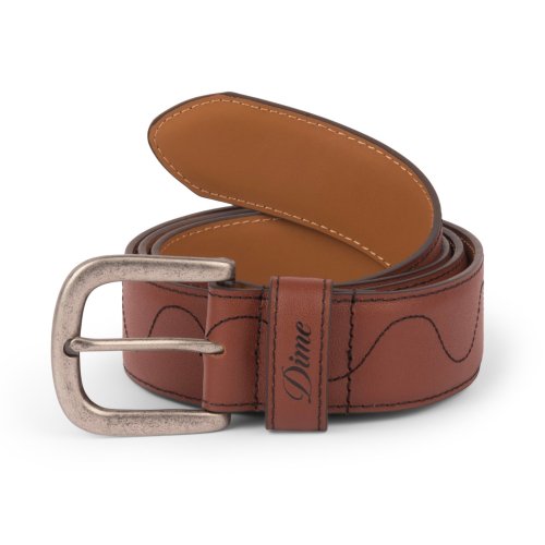 <img class='new_mark_img1' src='https://img.shop-pro.jp/img/new/icons1.gif' style='border:none;display:inline;margin:0px;padding:0px;width:auto;' />Dime Desert Leather Belt / BROWN ( 쥶٥)